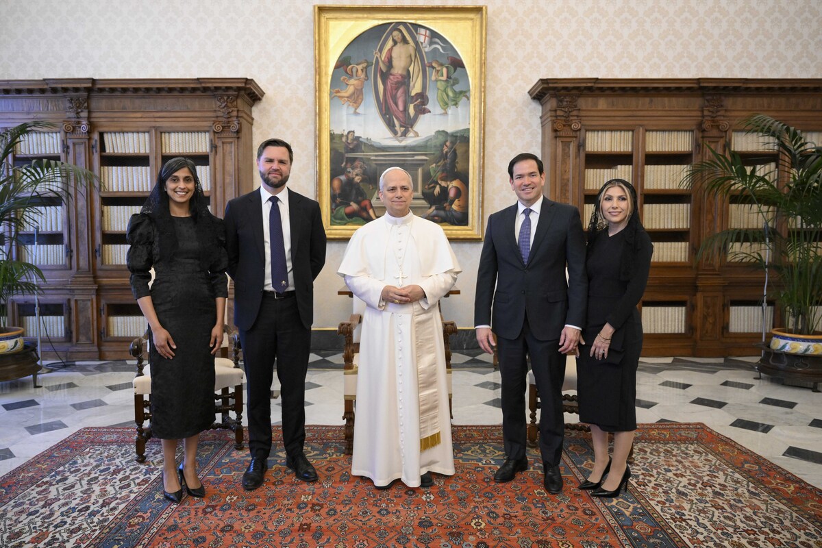 Papa Leone XIV riceve JD Vance e Marco Rubio Papa Leone XIV riceve JD Vance e Marco Rubio
