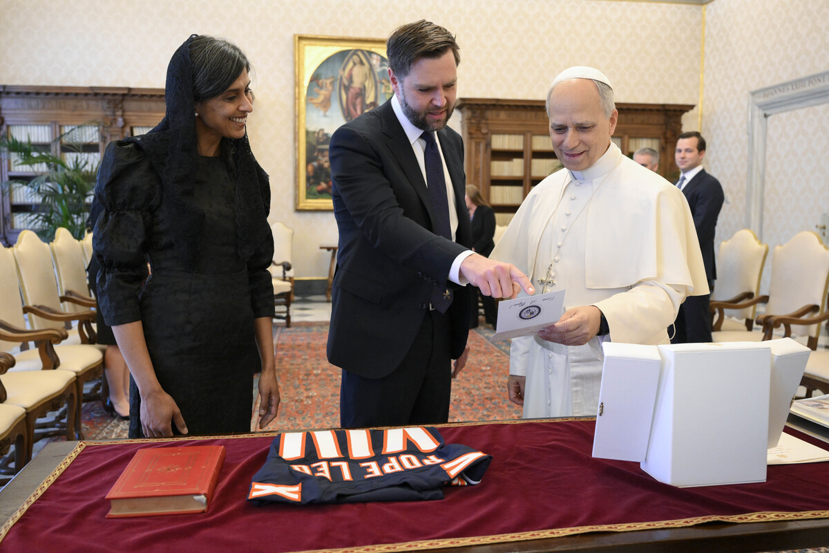 Papa Leone XIV riceve JD Vance e Marco Rubio Papa Leone XIV riceve JD Vance e Marco Rubio