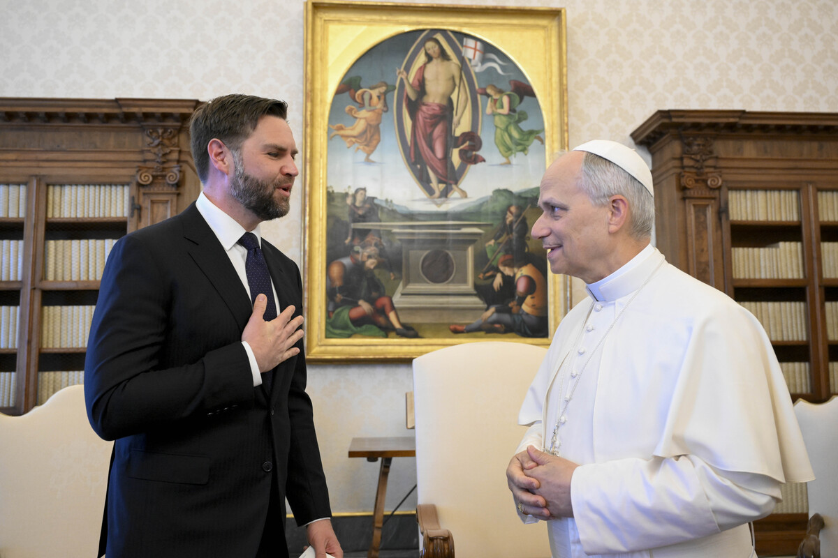 Papa Leone XIV riceve JD Vance e Marco Rubio Papa Leone XIV riceve JD Vance e Marco Rubio