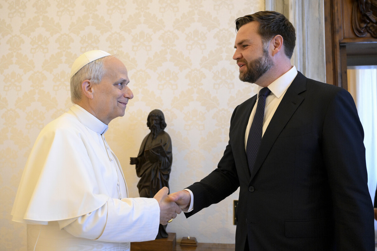 Papa Leone XIV riceve JD Vance e Marco Rubio Papa Leone XIV riceve JD Vance e Marco Rubio