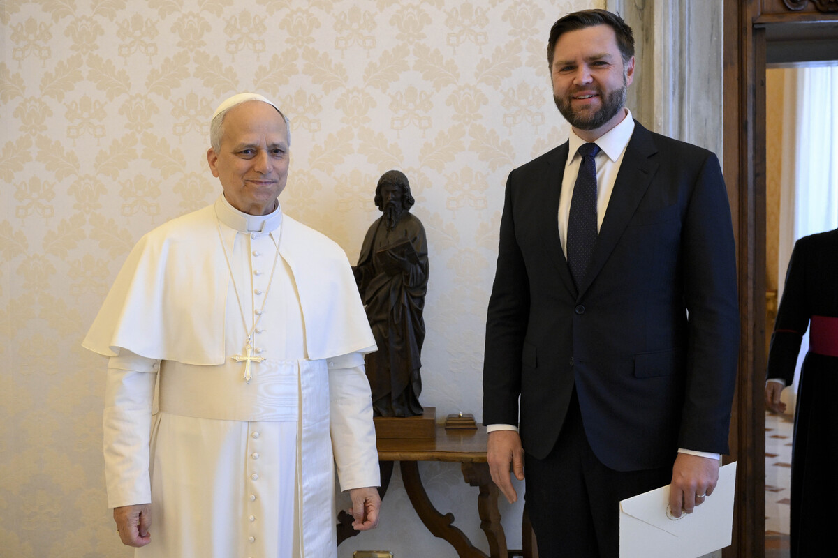 Papa Leone XIV riceve JD Vance e Marco Rubio Papa Leone XIV riceve JD Vance e Marco Rubio