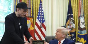 Elons Musk, Trump, Casa Bianca