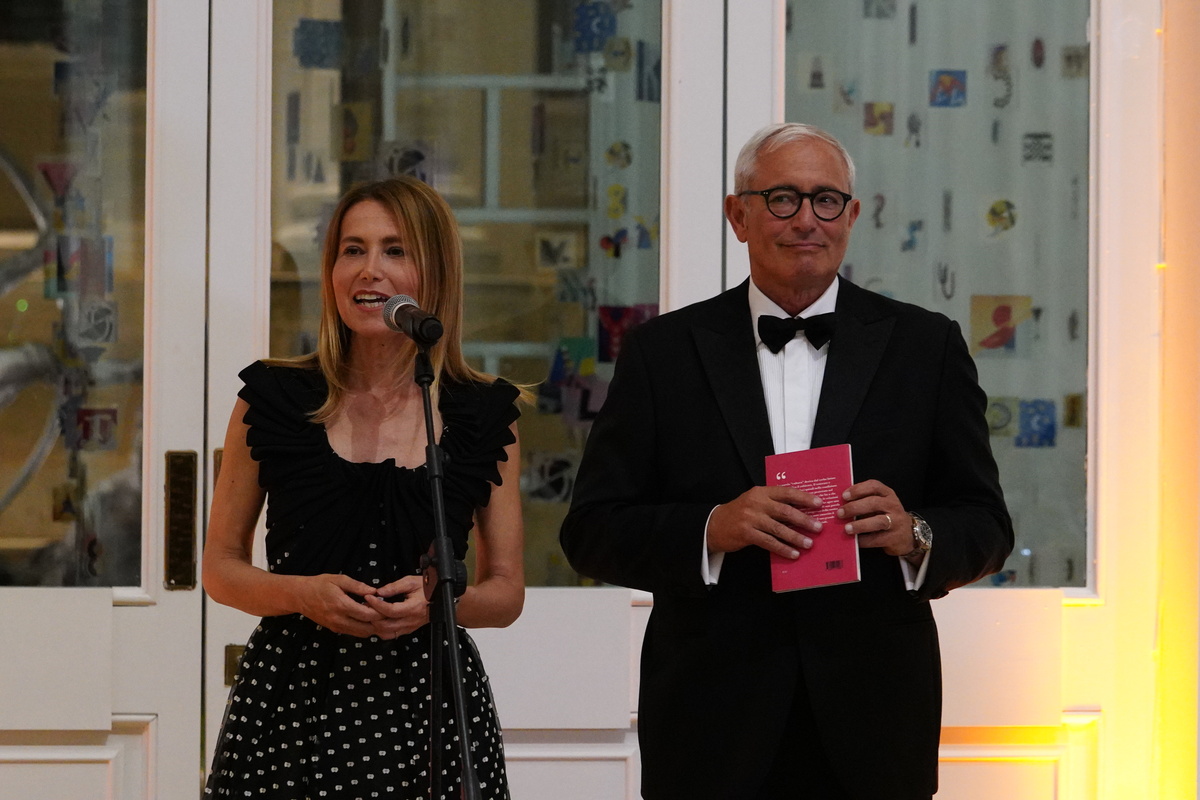 Cristina Mazzantini e Guido Talarico Cristina Mazzantini e Guido Talarico