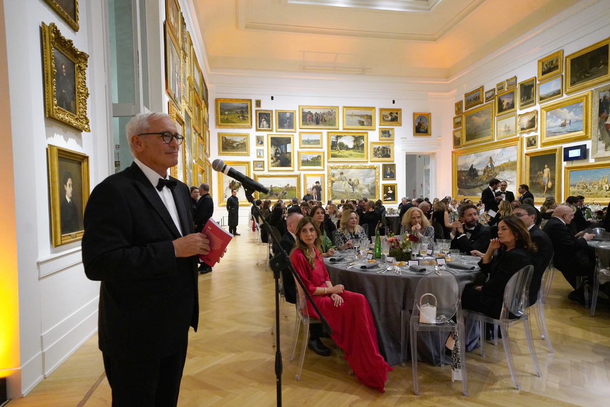 Un momento della serata di Gala Un momento della serata di Gala