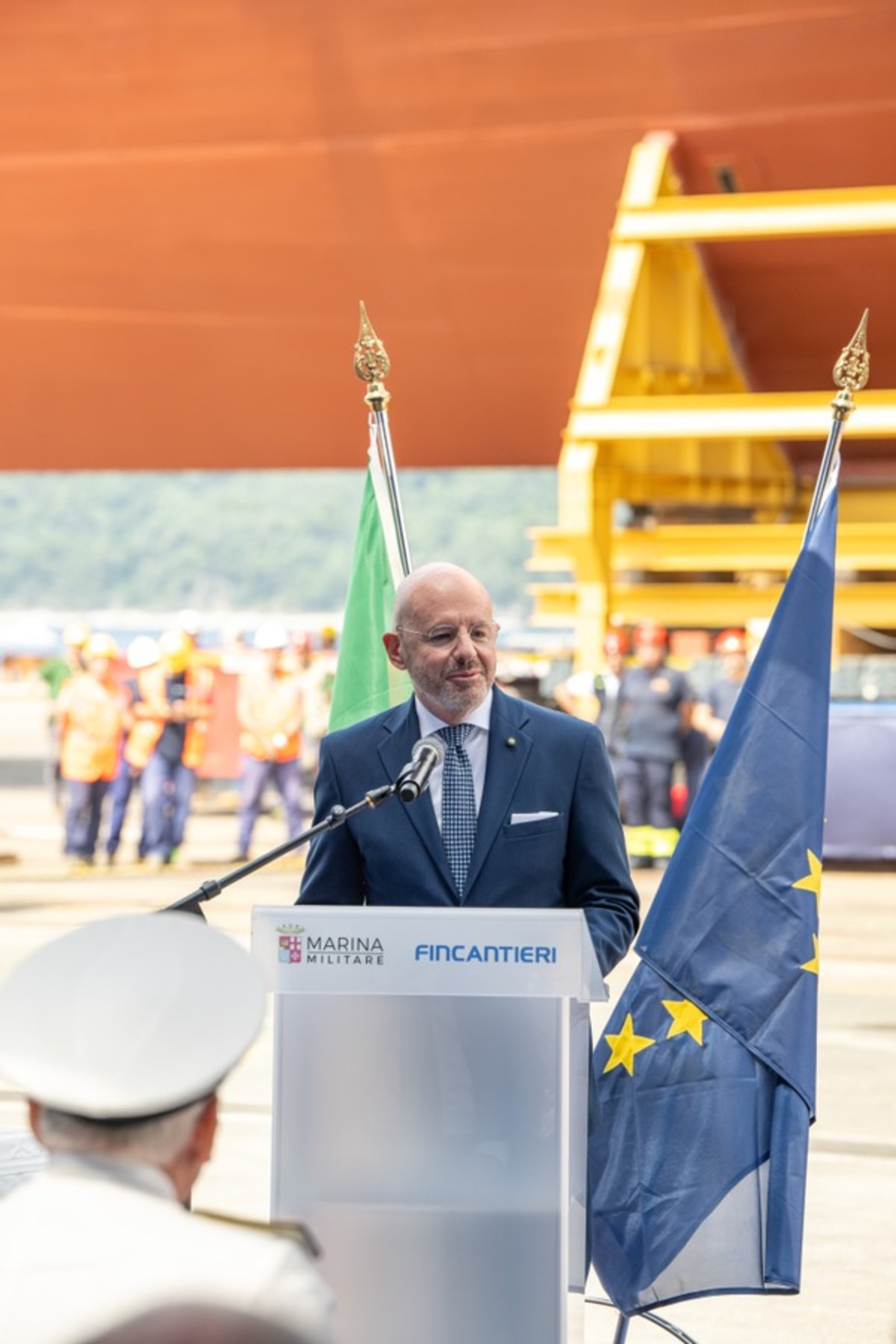 Fincantieri: varata a Riva Trigoso la settima nave PPA “Domenico Millelire” Fincantieri: varata a Riva Trigoso la settima nave PPA “Domenico Millelire”