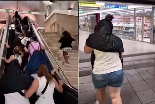 Simone Cicalone torna in metro, 15 borseggiatrici in fuga