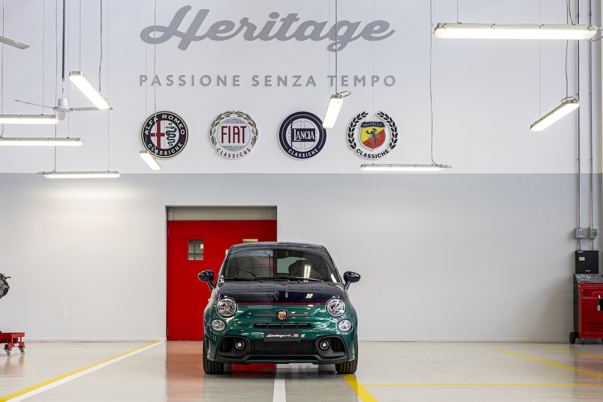 Abarth 695 Club Italia: otto capolavori unici firmati Stellantis Heritage