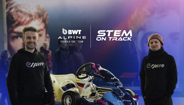 BWT Alpine Formula One Team sostiene STEM On Track: scienza e matematica in pista per gli studenti