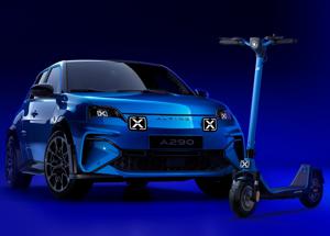 Alpine entra nella micromobilità: ecco il monopattino elettrico 100A GT con Yeep.me
