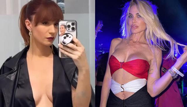 Andrea Delogu (Ig andrealarossa) - ILary Blasi (Ig ilaryblasi)