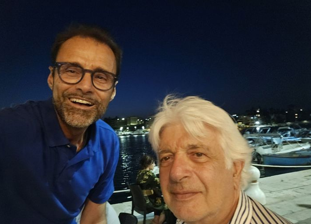Angelo Maria Perrino e Francesco Specchia(Giornalista di Libero) Angelo Maria Perrino e Francesco Specchia(Giornalista di Libero)