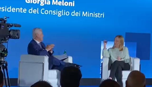 Intervista Maurizio Belpietro Giorgia Meloni Intervista Maurizio Belpietro Giorgia Meloni