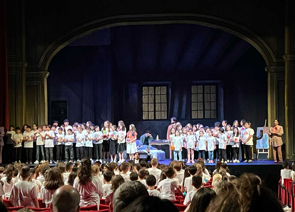 La Boheme al Brancaccio con le scuole di Roma e Provincia La Boheme al Brancaccio con le scuole di Roma e Provincia