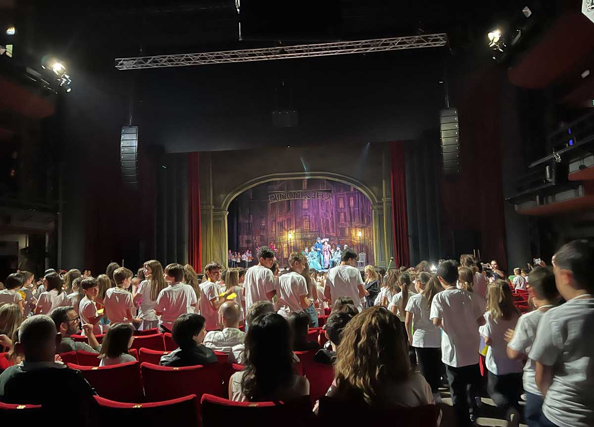 La Boheme al Brancaccio con le scuole di Roma e Provincia La Boheme al Brancaccio con le scuole di Roma e Provincia