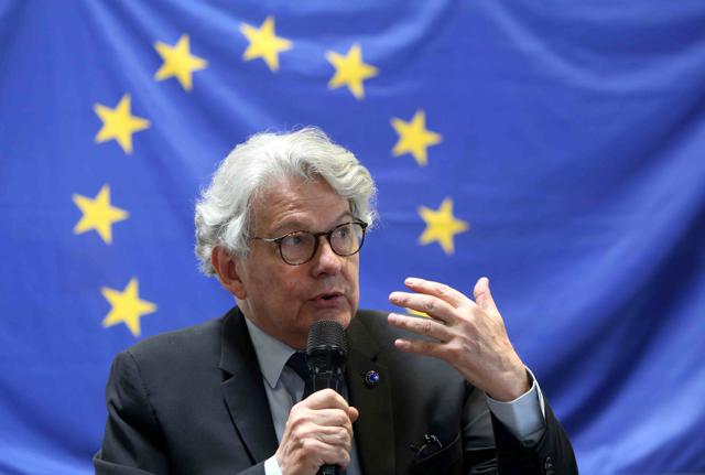 Thierry Breton, Commissario per il Mercato interno, Commissione europe Thierry Breton, Commissario per il Mercato interno, Commissione europe