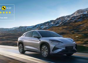 BYD SEALION 7: cinque stelle Euro NCAP per il SUV elettrico piÃ¹ sicuro della sua categoria