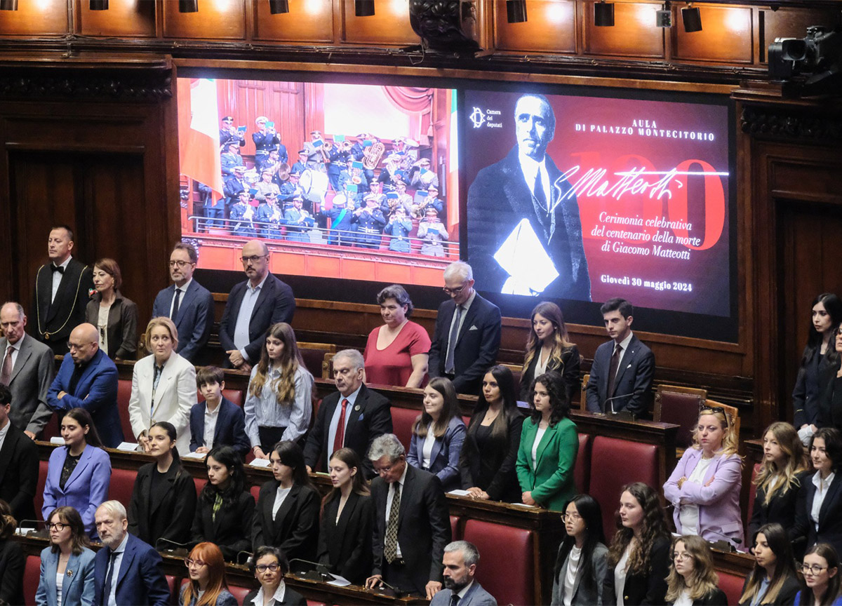 Celebrazioni per i cento anni dal discorso di Giacomo Matteotti contro il regime fascista Celebrazioni per i cento anni dal discorso di Giacomo Matteotti contro il regime fascista