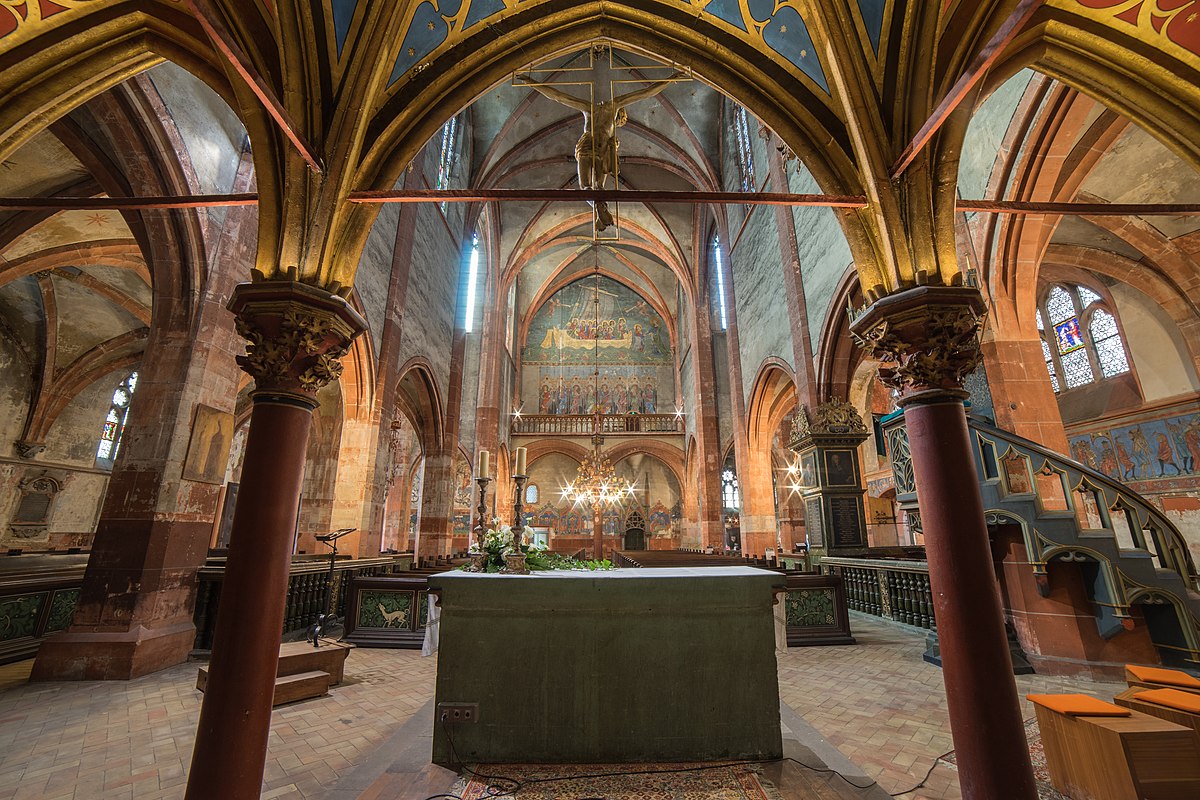 Chiesa Protestante neogotica di Saint Pierre Le Jeune a Strasburgo. Photo Credit: Pedro J Pacheco. Link licenza: https://creativecommons.org/licenses/by-sa/4.0/ Chiesa Protestante neogotica di Saint Pierre Le Jeune a Strasburgo. Photo Credit: Pedro J Pacheco. Link licenza: https://creativecommons.org/licenses/by-sa/4.0/