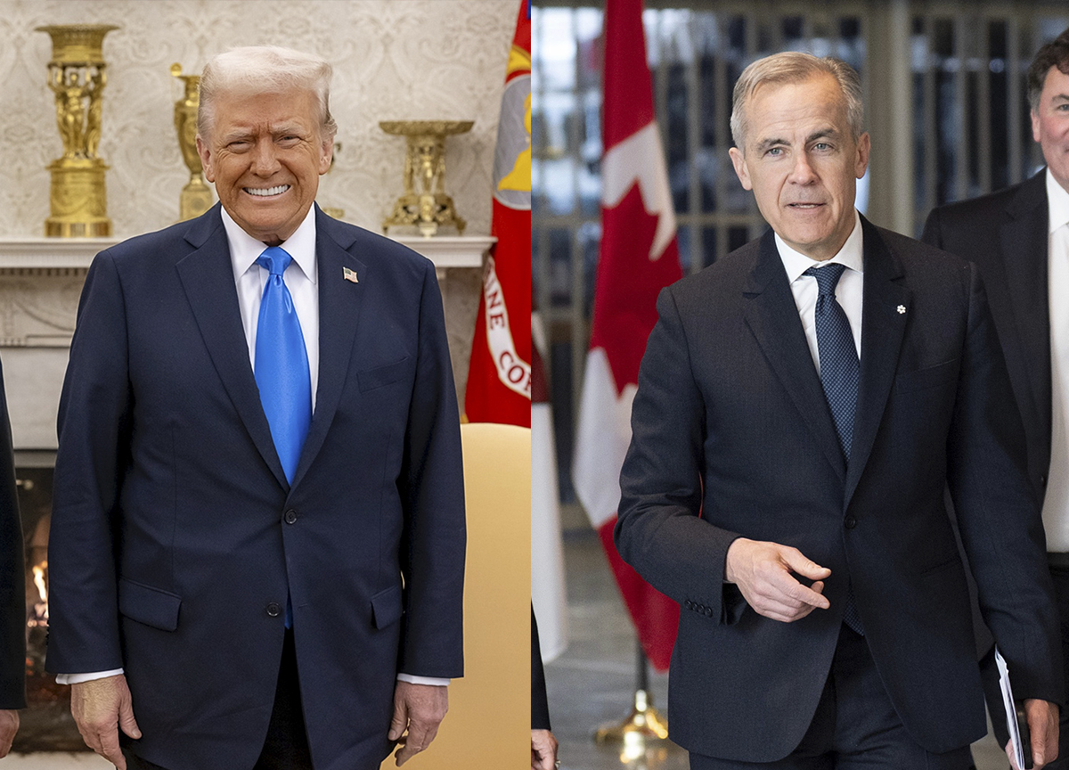 Donald Trump e Mark Carney