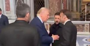 Donald Trump e Emmanuel Macron