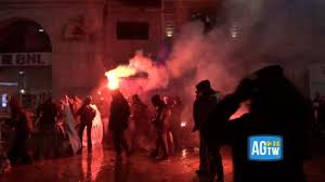 Italia-Israele, non solo calcio: momenti di tensione tra manifestanti Pro Pal e Polizia fuori dallo stadio