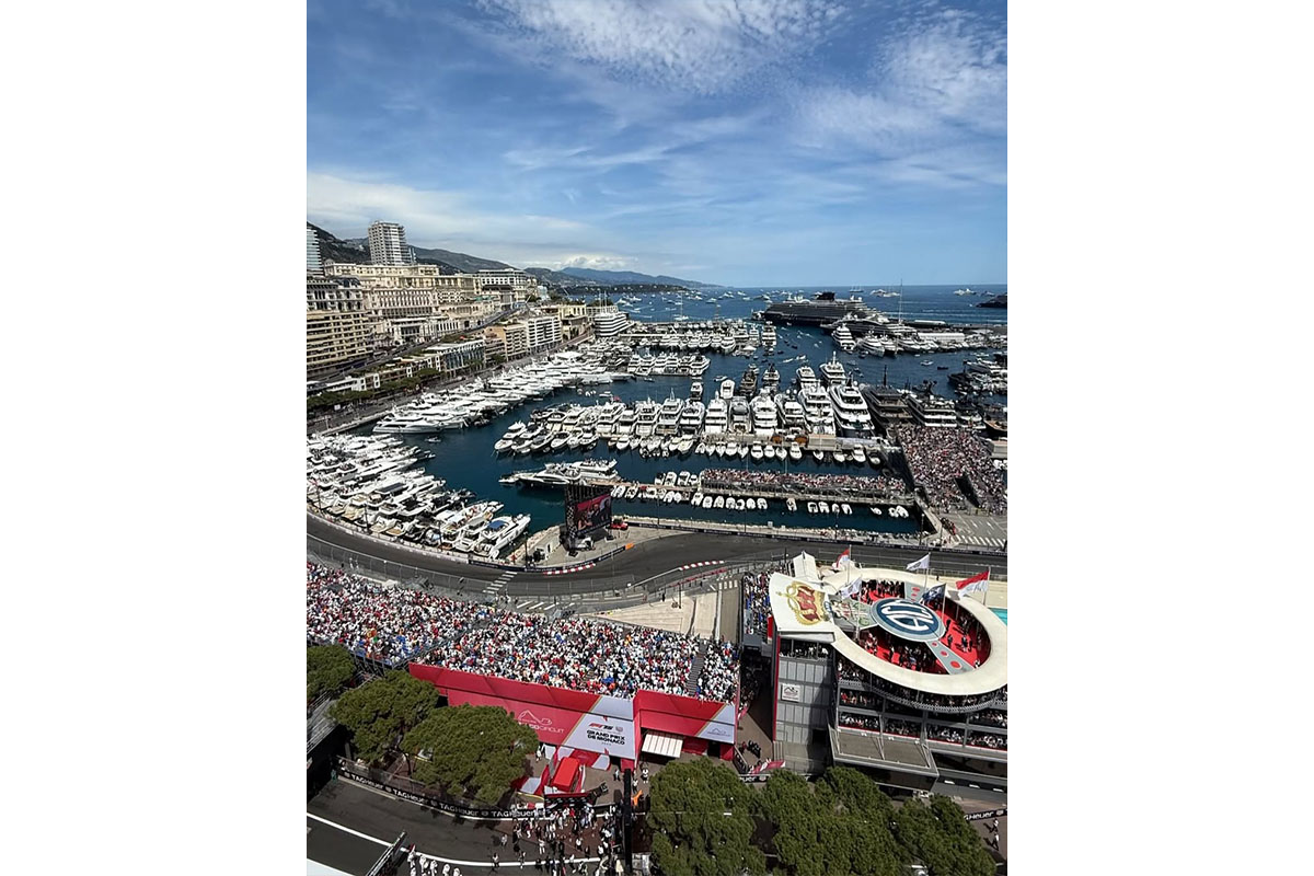 Fedez in Monte Carlo für den F1 GP