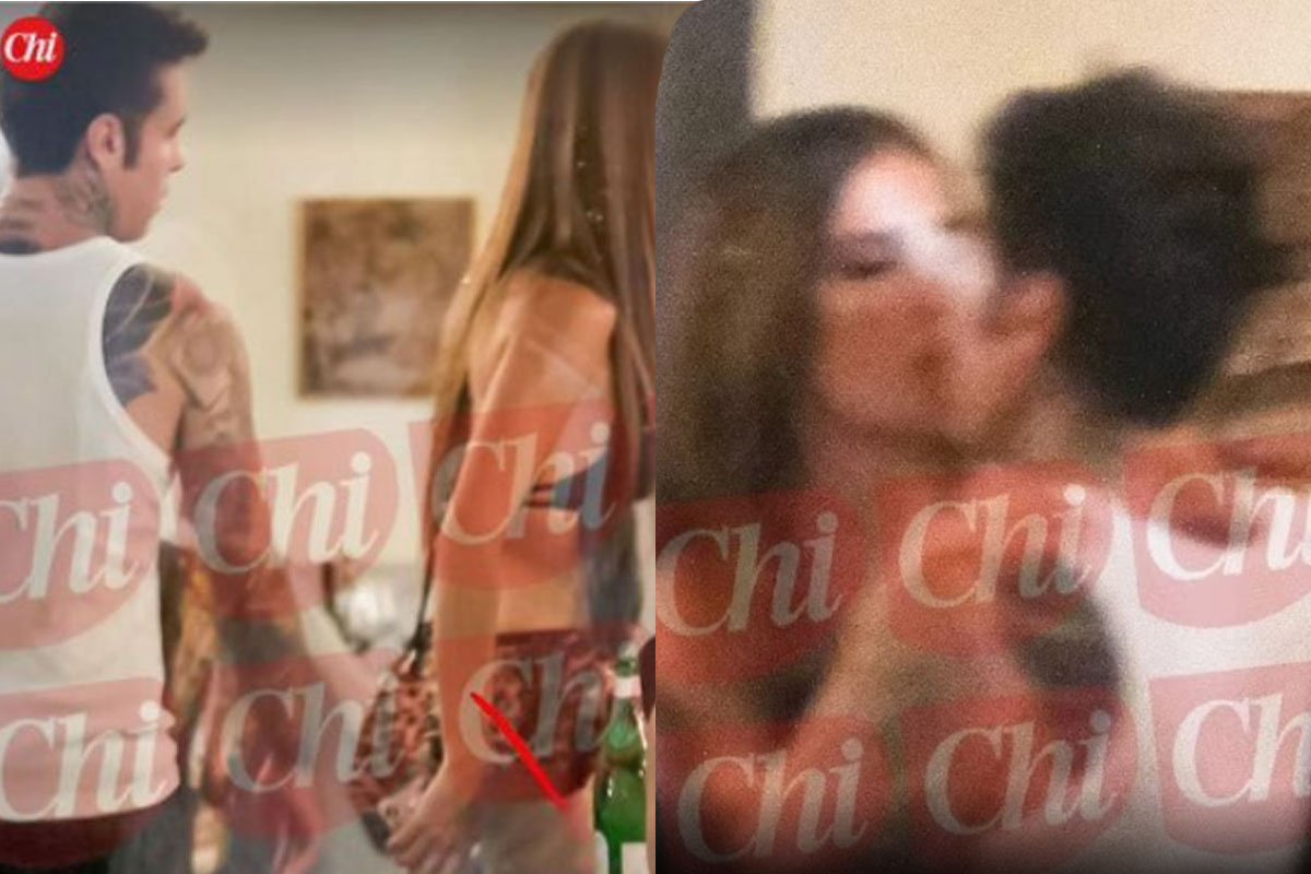 Fedez e Clara (fonte: CHI e © Tgcom24 ) Fedez e Clara (fonte: CHI e © Tgcom24 )
