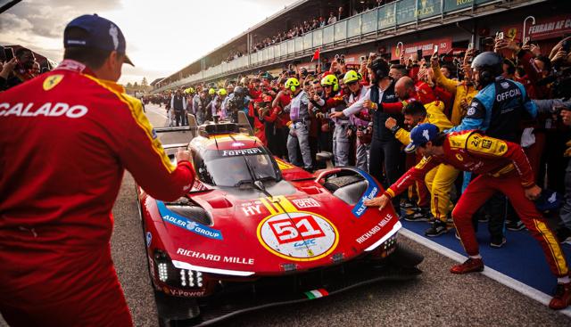 Ferrari domina a Imola: trionfo della 499P n.51 e leadership nel FIA WEC 2025 Occhiello (160 caratteri): Ferrari vince la 6 Ore di Imola con la 499P #51, firmando pole, giro veloce e vittoria davanti