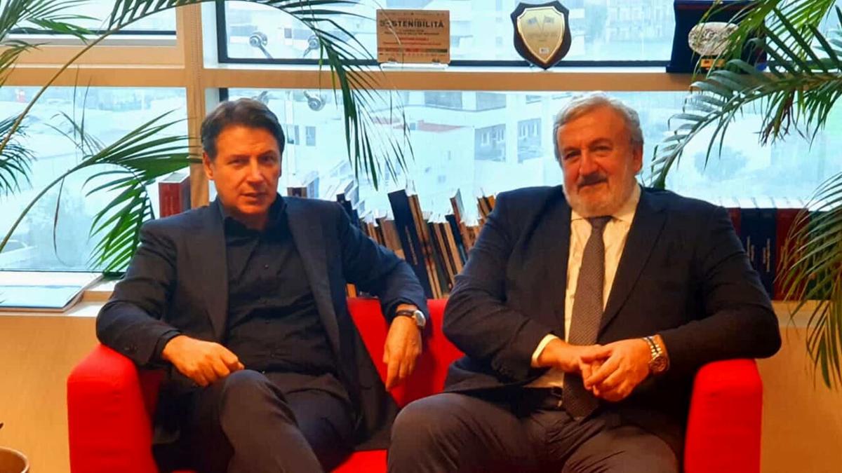 Giuseppe Conte Michele Emiliano