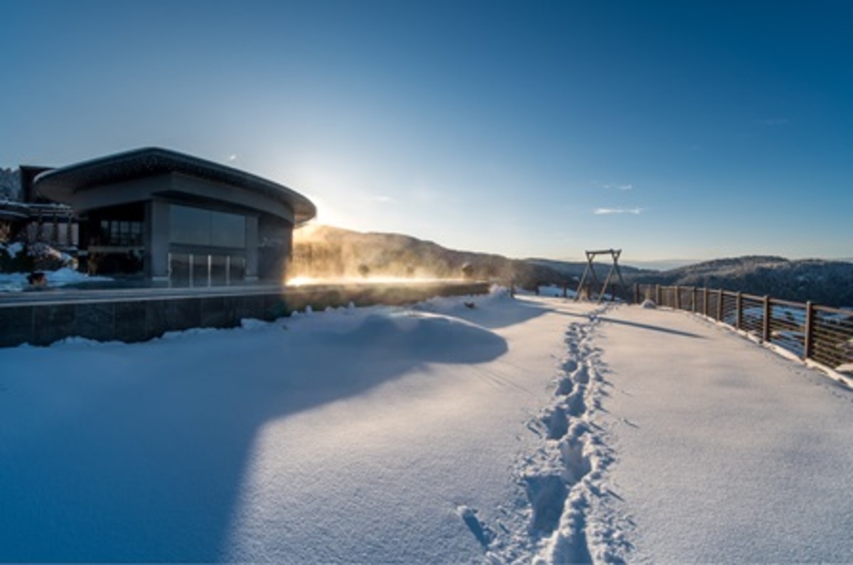 Hote Chalet Mirabell, winter panorama Hote Chalet Mirabell, winter panorama