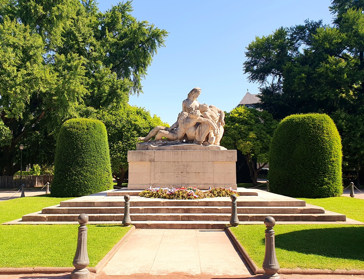 I giardini nel Quartiere Imperiale di Strasburgo I giardini nel Quartiere Imperiale di Strasburgo