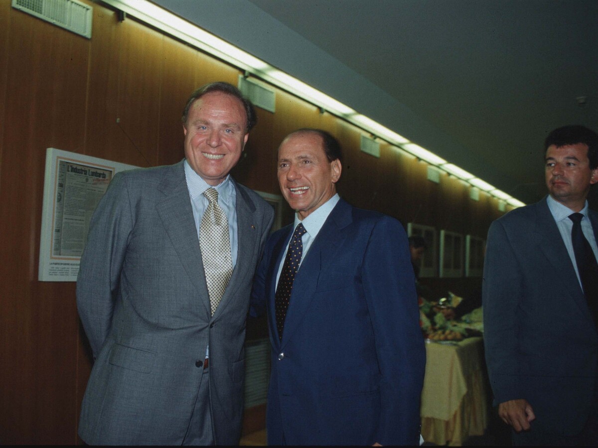 Ennio Doris e Silvio Berlusconi Ennio Doris e Silvio Berlusconi