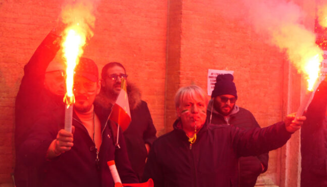 protesta degli Ncc a Roma protesta degli Ncc a Roma