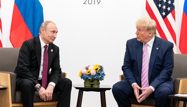 Vladimir Putin e Donald Trump Vladimir Putin e Donald Trump