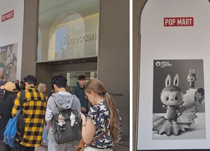 Labubu mania a Milano: ore di coda al nuovo pop up store in piazza Duomo