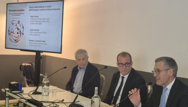 Intesa Sanpaolo, presentato il libro "Nessuno escluso" al Salone Internazionale del Libro di Torino