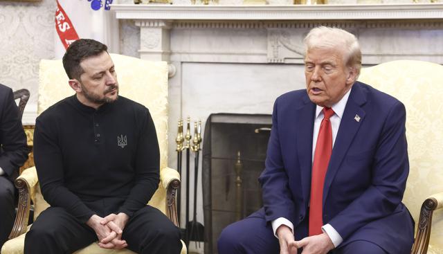 Donald Trump riceve il Presidente dell'Ucraina Volodymyr Zelensky Donald Trump riceve il Presidente dell'Ucraina Volodymyr Zelensky