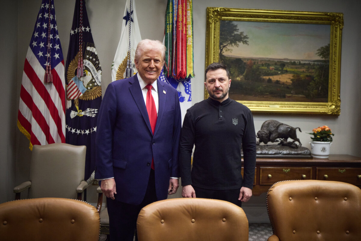 Donald Trump e Volodymyr Zelensky Donald Trump e Volodymyr Zelensky