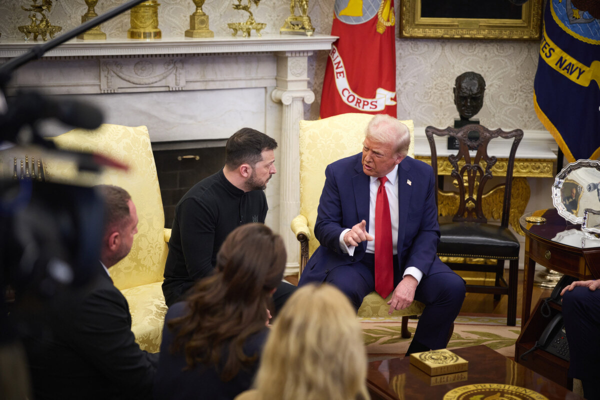 Donald Trump e Volodymyr Zelensky Donald Trump e Volodymyr Zelensky