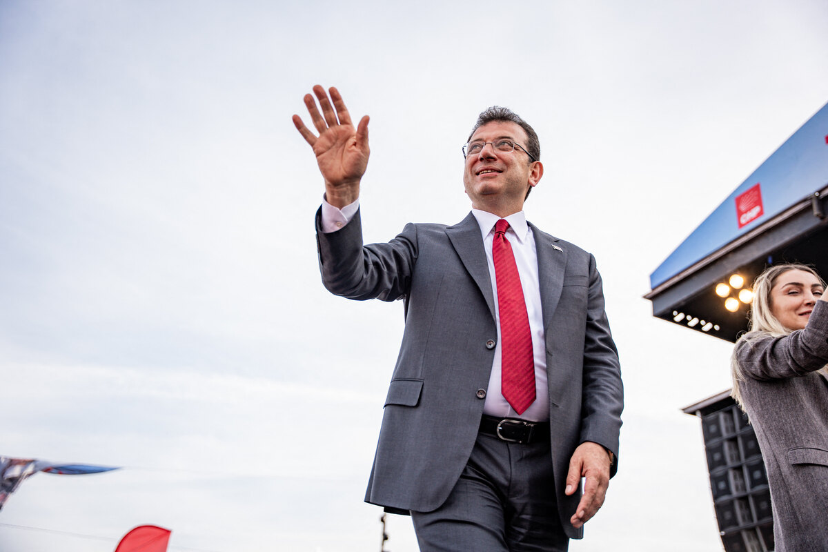 Ekrem Imamoglu sindaco di Istanbul Ekrem Imamoglu sindaco di Istanbul