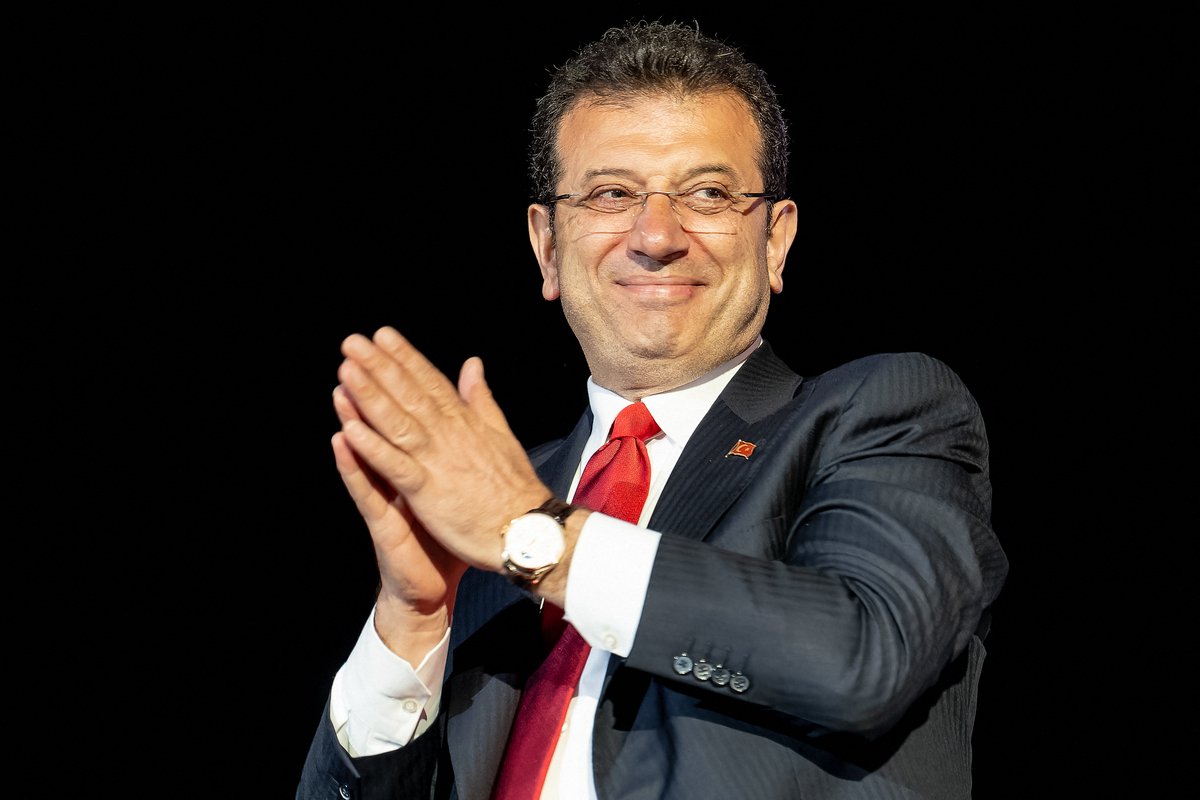 Ekrem Imamoglu sindaco di Istanbul Ekrem Imamoglu sindaco di Istanbul