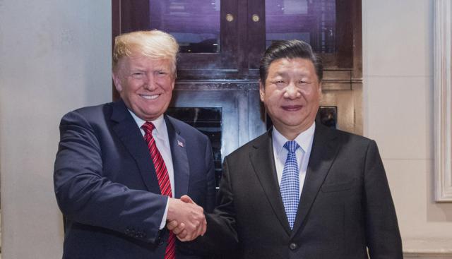 Donald Trump e Xi Jinping Donald Trump e Xi Jinping