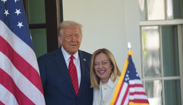Donald Trump ve Georgia Meloni