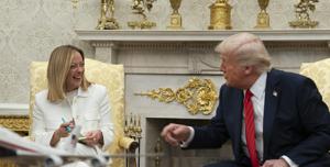 Donald Trump e Giorgia Meloni