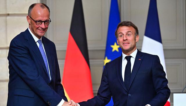 Merz incontra Macron, subito un "consiglio congiunto per difesa e sicurezza"