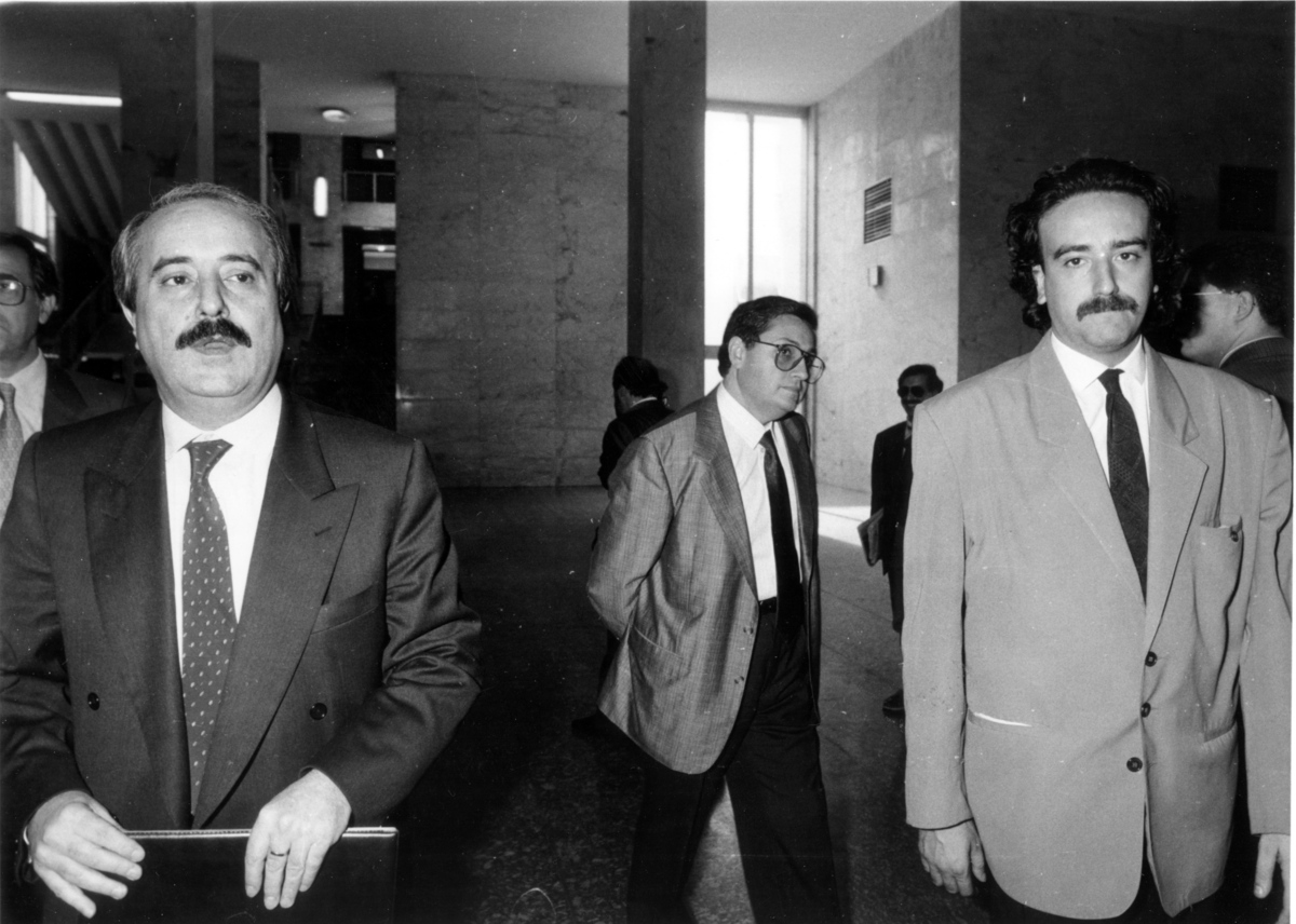 Giovanni Falcone e Antonio Montinaro Giovanni Falcone e Antonio Montinaro