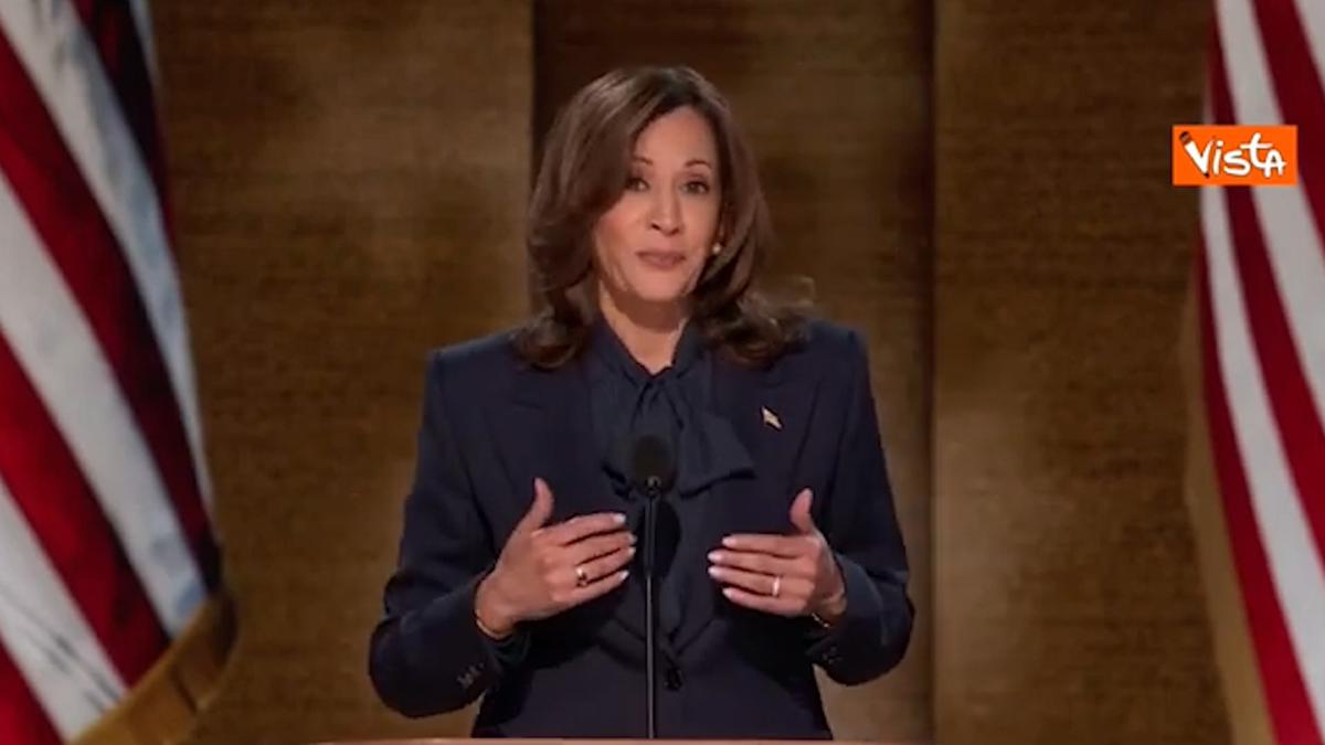 Kamala Harris: "Accetto la nomina, sarò la Presidente di tutti gli americani"