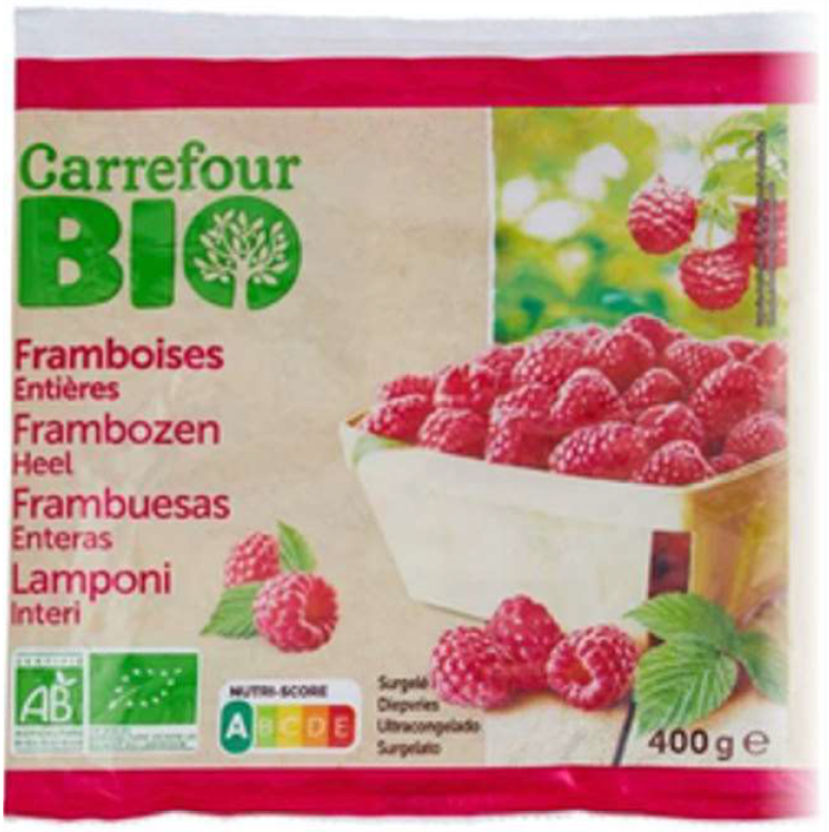 Lamponi surgelati Carrefour Bio richiamo 26.06.2024