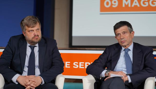 Pierfrancesco Majorino e Maurizio Lupi Pierfrancesco Majorino e Maurizio Lupi