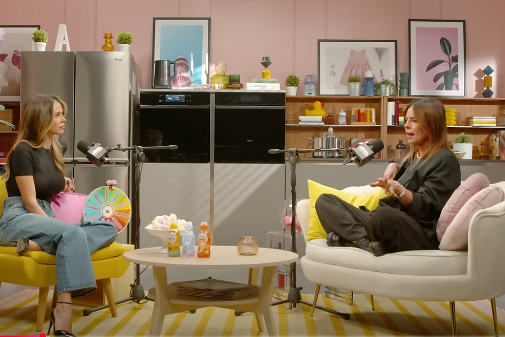 Diletta Leotta and Paola Perego at Amateur Mom